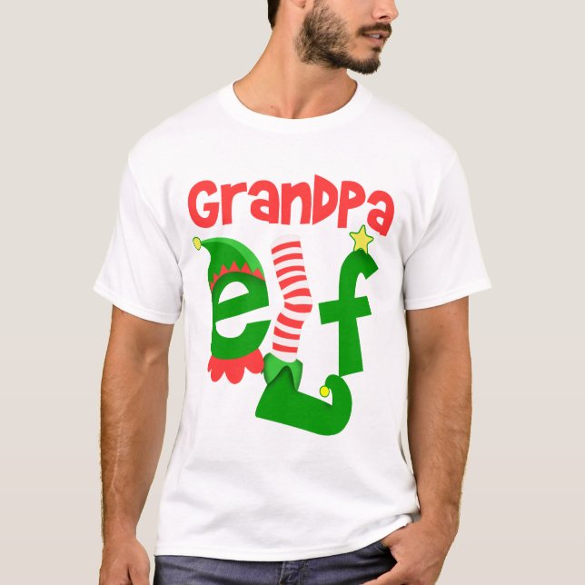 T-shirt Grand-papa Elf (Devant)
