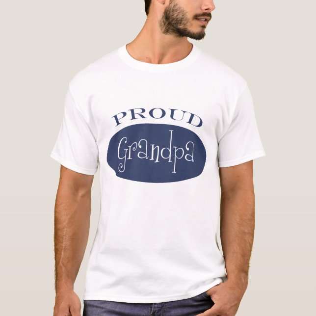 T-shirt grand-papa fier (Devant)