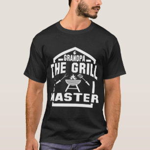 T-SHIRT GRAND-PAPA LE MAÎTRE DE GRIL