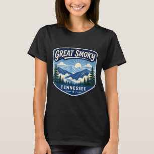T-shirt Grand parc national des montagnes smoky tennessee