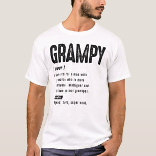 T-shirt Grand-parents - Définition Grampy