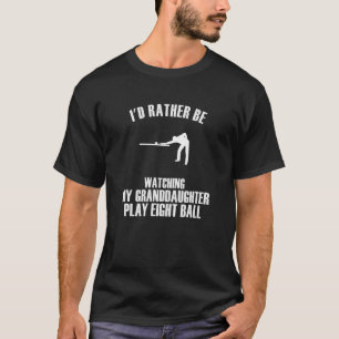 T-shirt Grand-Parents Plutôt Regardez Ma Petite-Fille Joue