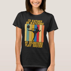 T-shirt Grand-parents vintages Plutôt Regarder Grandsons F