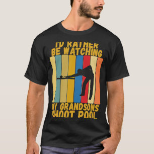 T-shirt Grand-parents vintages Plutôt Regarder Grandsons S