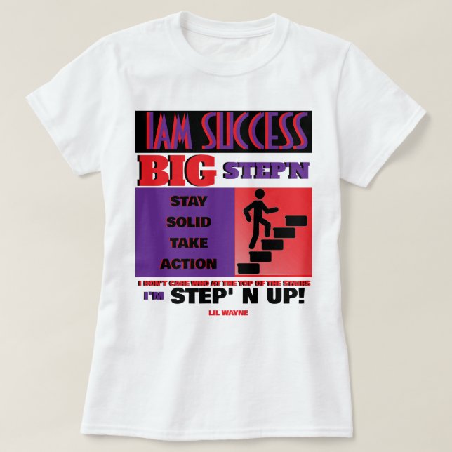 T-SHIRT GRAND PAS'N (Design devant)