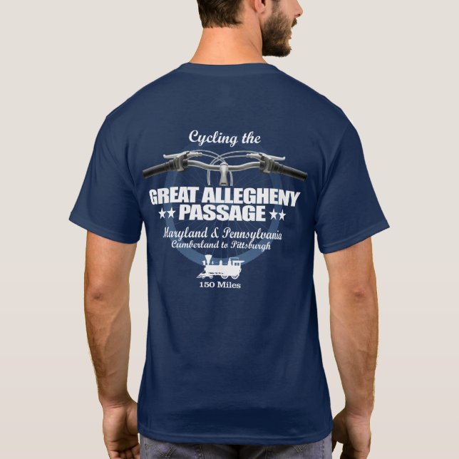 T-shirt Grand passage d'Allegheny (H2) (Dos)