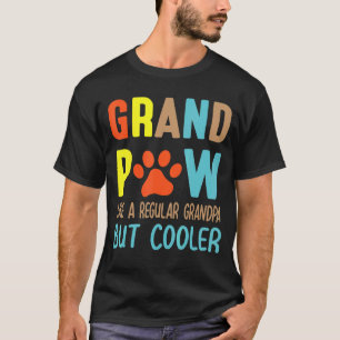 T-shirt Grand Paw Comme Un Grand-Père Régulier Mais Glaciè
