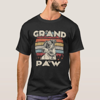T-shirt Grand Paw Jack Russell Terrier Amoureux de les chi
