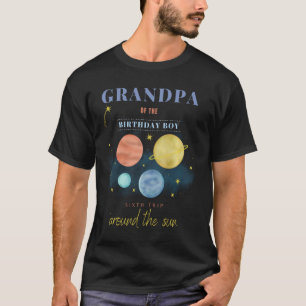 T-shirt Grand-père 6e anniversaire Sixième voyage autour d