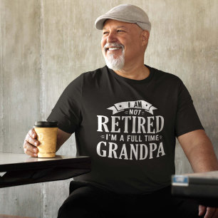 T-shirt Grand-père à temps plein retraité