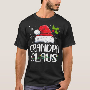 T-shirt Grand-père Claus Père Noël Funny Noël Pyjama g