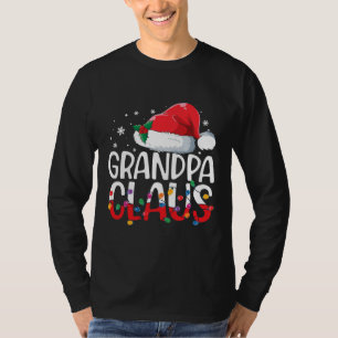 T-shirt Grand-père Claus Pyjamas de Noël Famille de jume