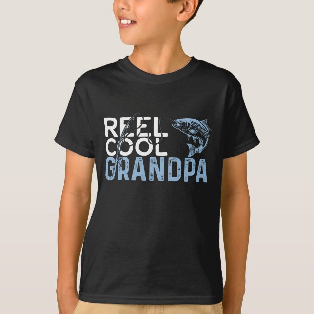 T-shirt Grand-père Cool Reel (Devant)
