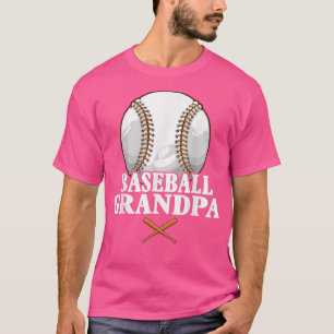 T-shirt Grand-père de baseball de grand-père de baseball a