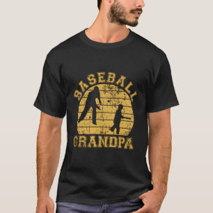 T-shirt Grand-père de baseball grand-père grand-père grand