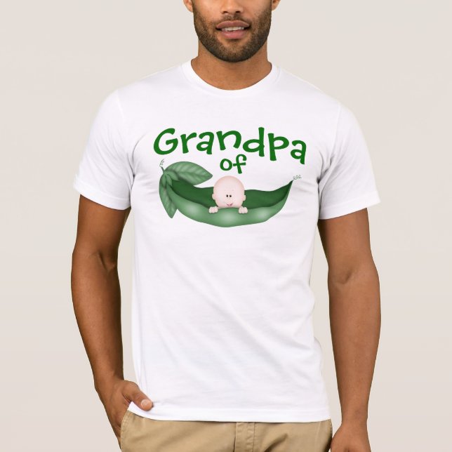 T-shirt Grand-père de bébé garçon (Devant)