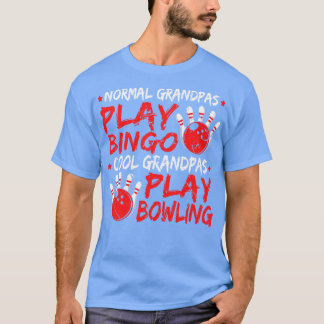T-shirt Grand-père de Bowling