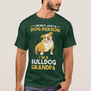 T-shirt Grand-père de chien mâle anglais grand-père de chi