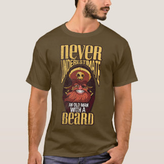 T-shirt Grand-père de la barbe