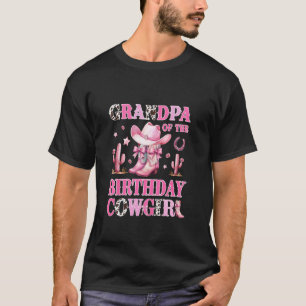 T-shirt Grand-père de la cow-girl d'anniversaire Rodéo Fêt