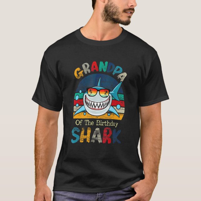 T-shirt Grand-Père De La Famille Correspondante D'Annivers (Devant)