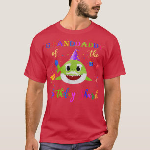 T-shirt grand-père de la famille de jumelage d'anniversair