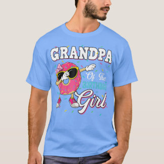 T-shirt Grand-Père De La Fille D'Anniversaire Donut Corres