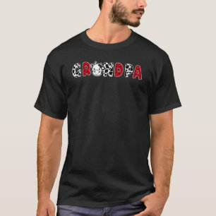 T-shirt Grand-père de la fille d'anniversaire Ferme de bas