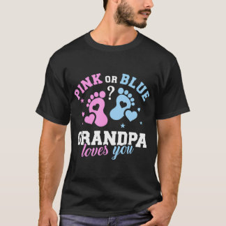 T-shirt Grand-père de la révélation de genre