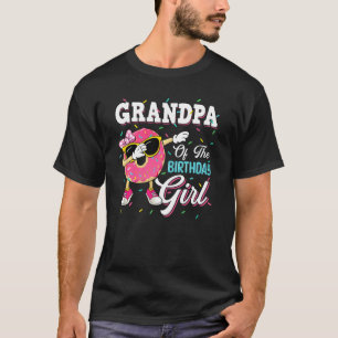 T-shirt Grand-Père De L'Anniversaire Fille Donu Famille Co