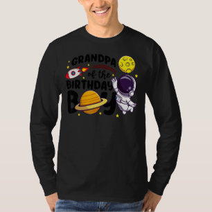 T-shirt Grand-Père De L'Astronaut Anniversaire Garçon Espa