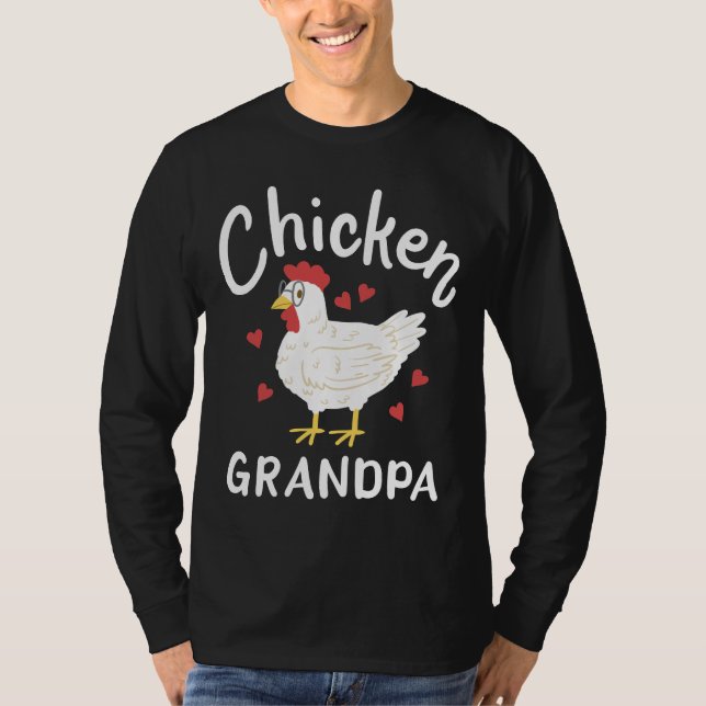 T-shirt Grand-père de poulet (Devant)
