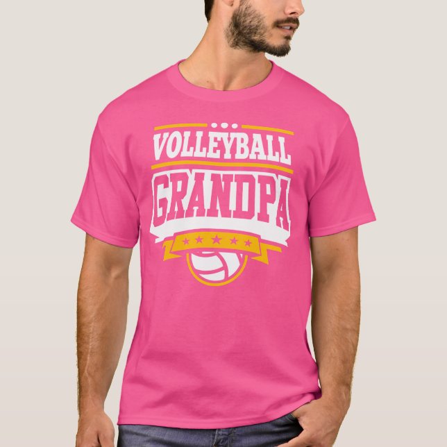 T-shirt Grand-père de volley-ball (Devant)