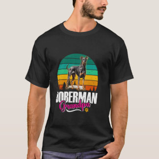 T-shirt GRAND-PÈRE DOBERMAN Grand-papa chien Grands-pères 