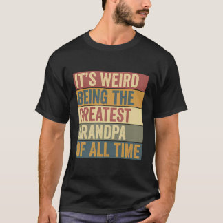 T-shirt Grand-père Drôle Dire