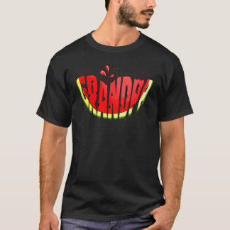 T-shirt Grand-père drôle Pastèque Fruit Tropical Été Vac
