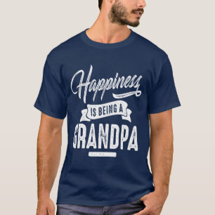 T-shirt Grand-père du bonheur