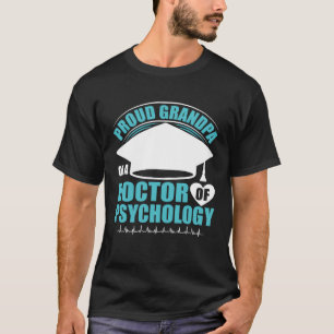 T-shirt Grand-père du docteur en psychologie psychologue s