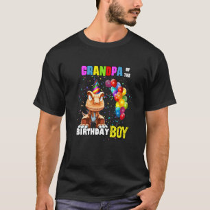 T-shirt Grand-père du garçon d'anniversaire Anniversaire d