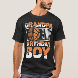 T-shirt Grand-Père Du Garçon D'Anniversaire - Grand-Père D