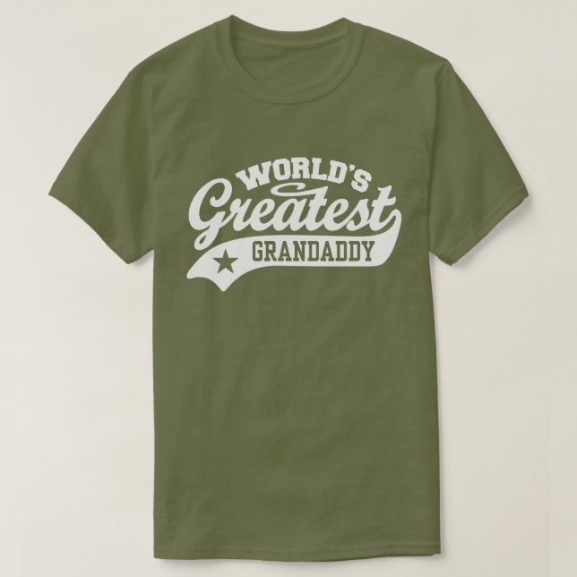T-shirt Grand-père du monde (Design devant)