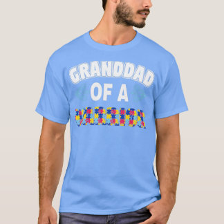T-shirt Grand-Père D'Une Sensibilisation sur l'autisme De