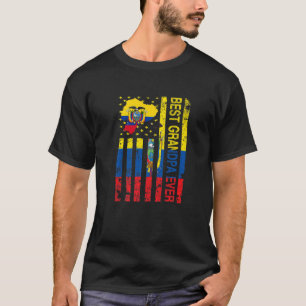 T-shirt Grand-père équatorien Équateur Père américain