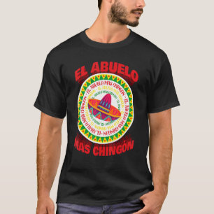 T-shirt Grand-père espagnol Latin Mexicain El Abuelo Mas C
