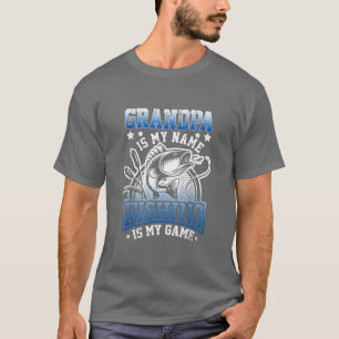 T-shirt Grand-Père Est Mon Nom Pêche Est Mon Jeu 1443