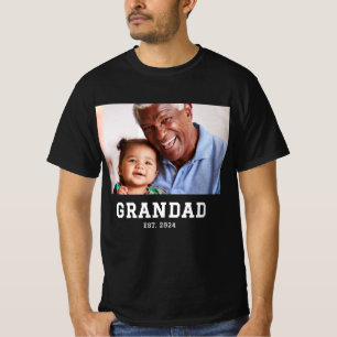 T-shirt Grand-père établi Photo audacieuse