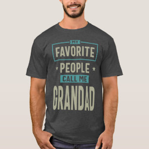 T-shirt Grand-père favori