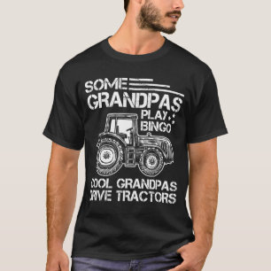 T-shirt Grand-père fermier de Tracteur Grand-Parrain