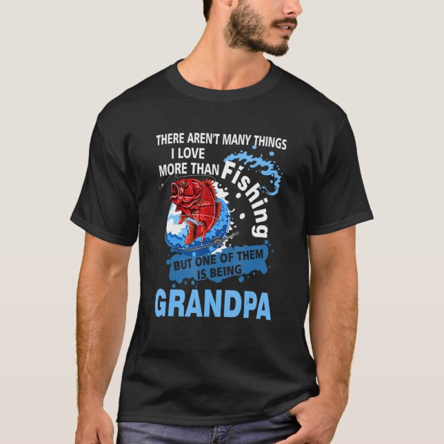 T-shirt Grand-Père Il n'y a pas beaucoup de choses que j'a (Devant)