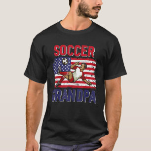 T-shirt Grand-père joueur de football vintage American Fla